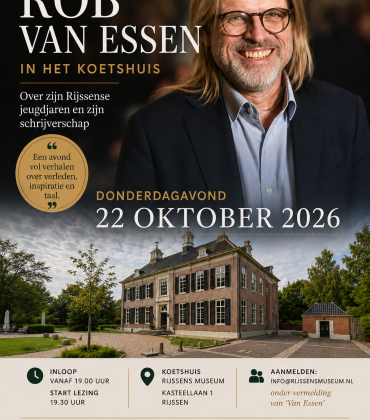 Rob van Essen over zijn jeugd en schrijverschap